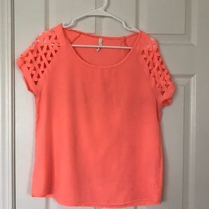 ModCloth Coral Top